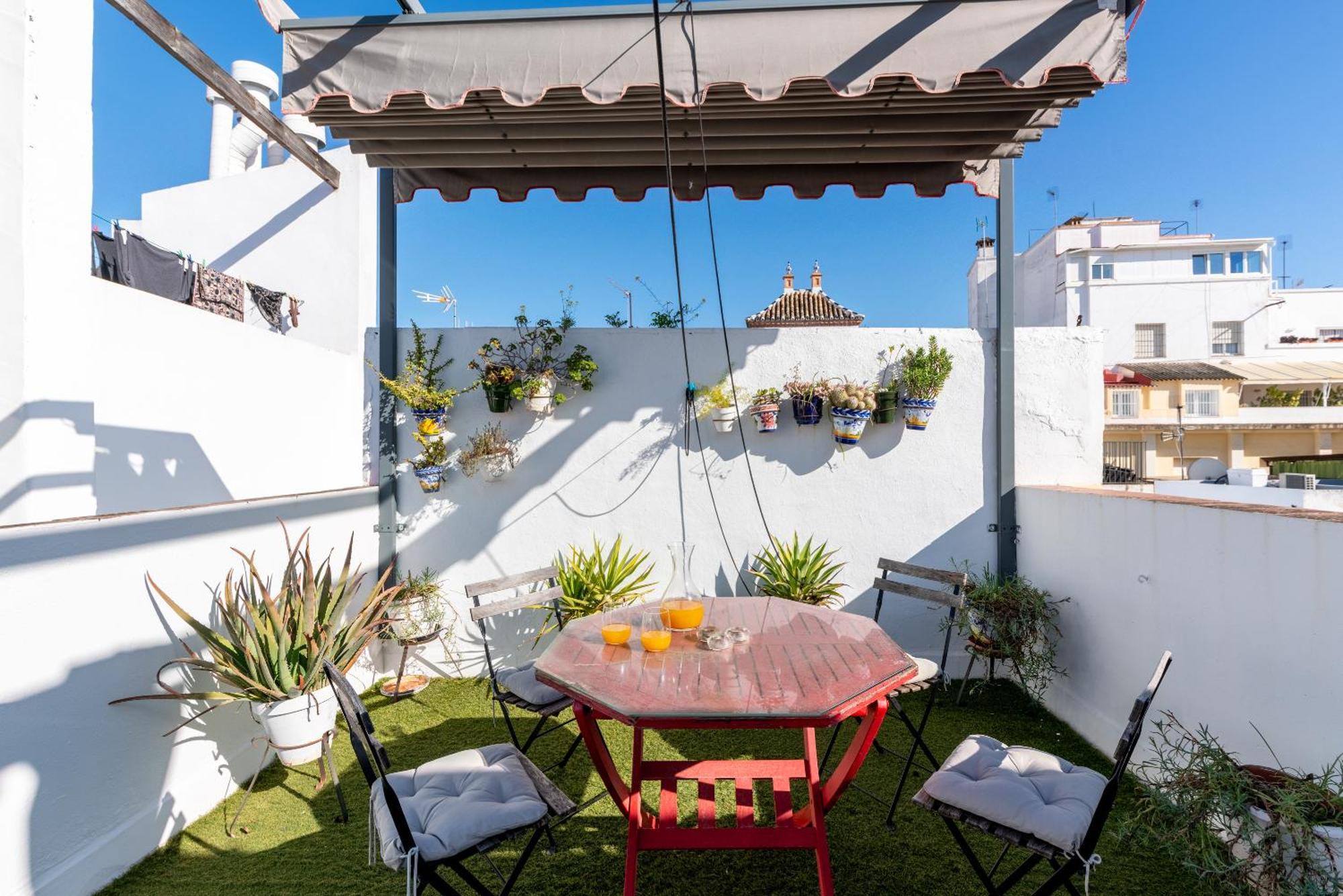 Apartament Ch7 Plaza San Francisco Con Terraza Compartida Sevilla